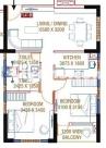 Floor Plan of Bengal Peerless Housing Avidipta Phase Ii